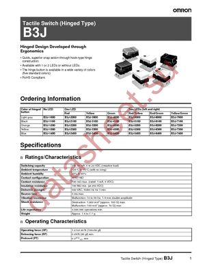 B3J-4000 datasheet  